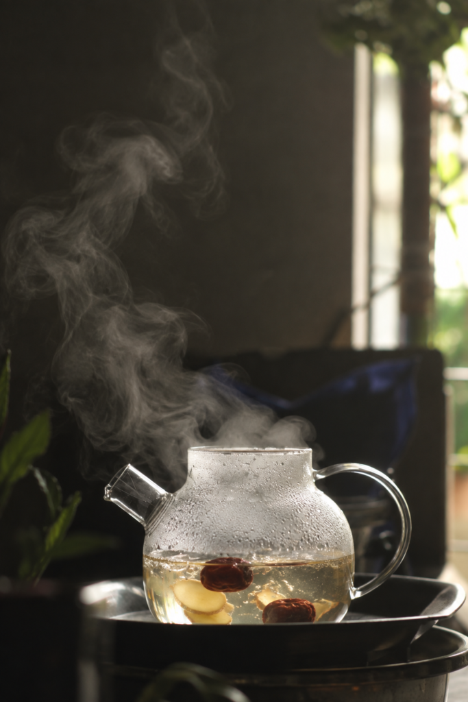 Does Ginger & Jujube Tea Really Warm Your Body? What Traditional Medicine and Modern Research Say Traditional ginger and jujube tea with fresh ginger and dried jujubes