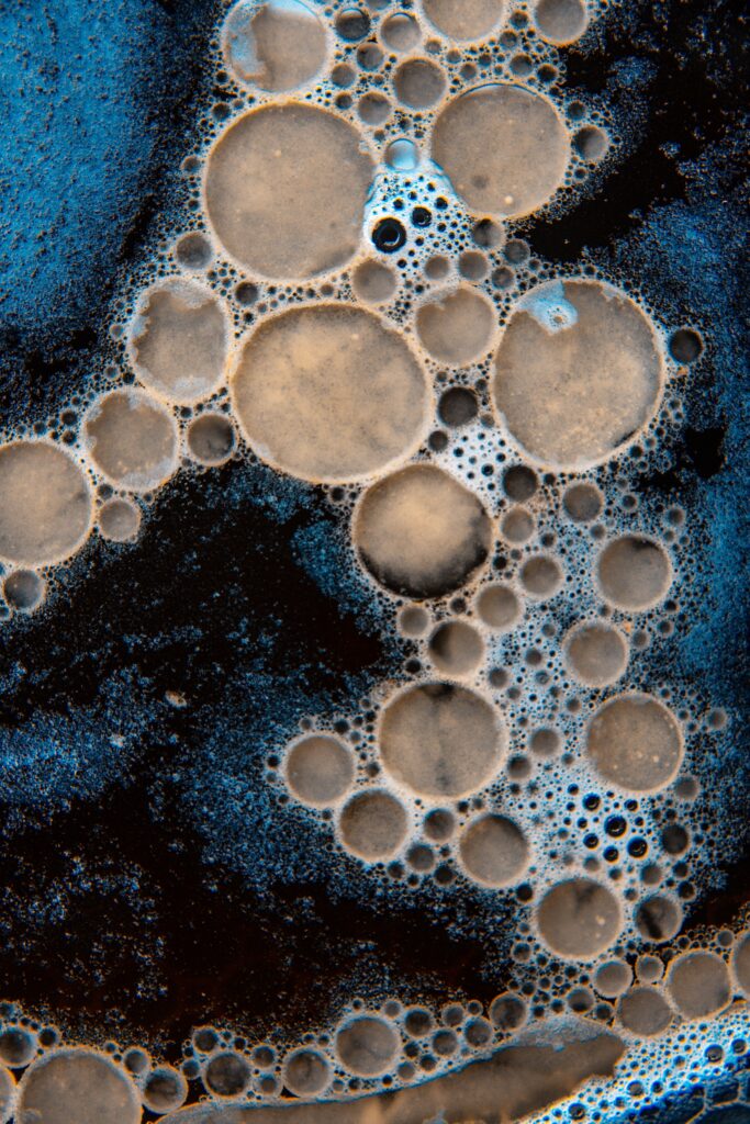 K-Beauty's Fermented Skincare Trend: What the Research Actually Says About Your Skin Barrier. Bubbles forming on the surface as microorganisms ferment the substrate during the fermentation process